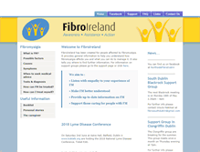 Tablet Screenshot of fibroireland.com